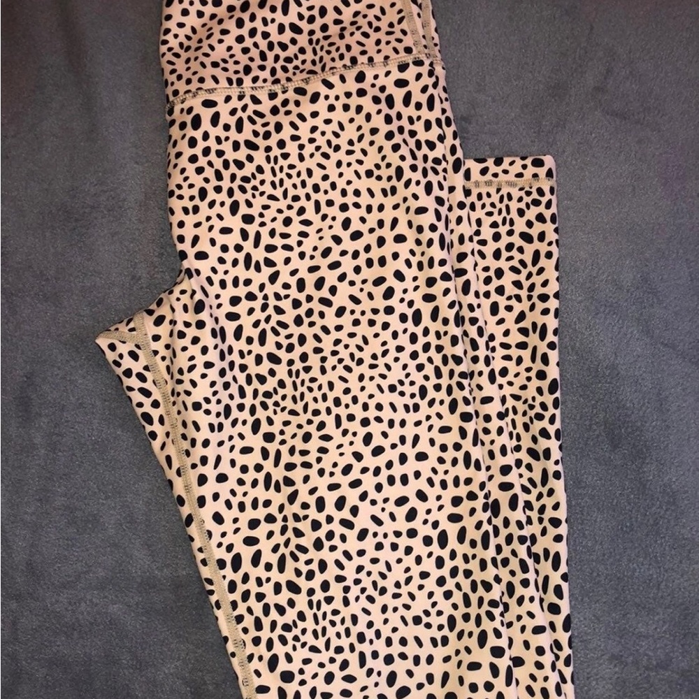 Dalmatian Print, Ankle Length Leggings
